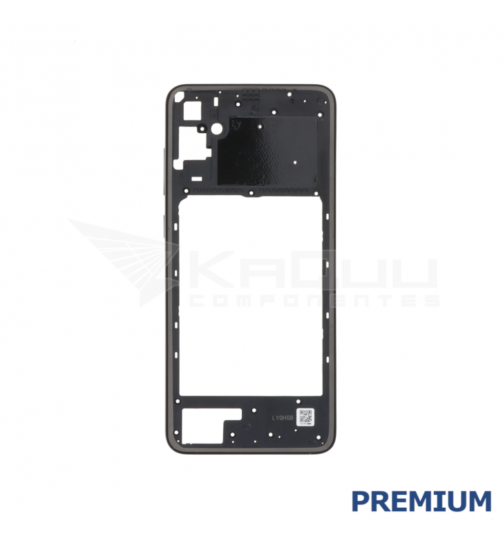 Chasis Marco Intermedio para Samsung Galaxy A05 A055F Negro Premium