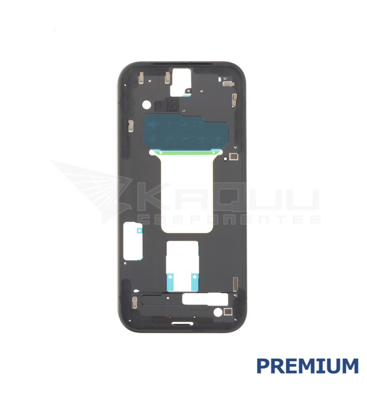 Chasis Marco Intermedio Lcd para Google Pixel 9a GXQ96 Negro Premium