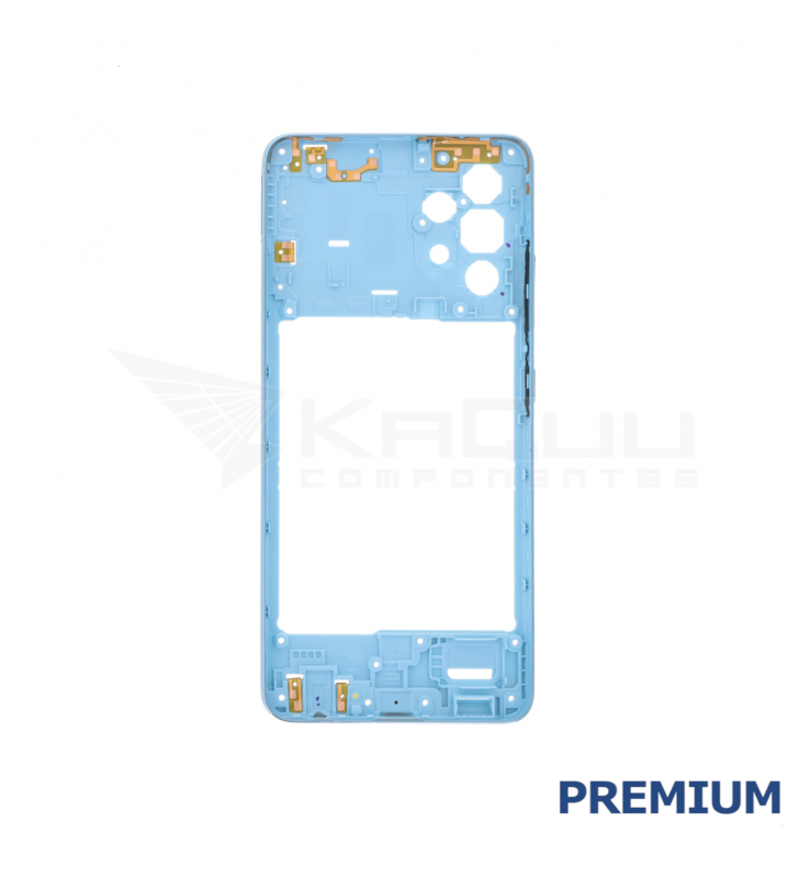 Chasis Marco Intermedio para Samsung Galaxy A32 4G A325F Azul Premium