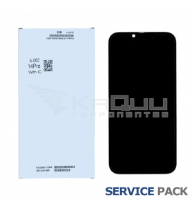 Pantalla Lcd iPhone 14 Pro A2890 A2650 Negro Service Pack con IC
