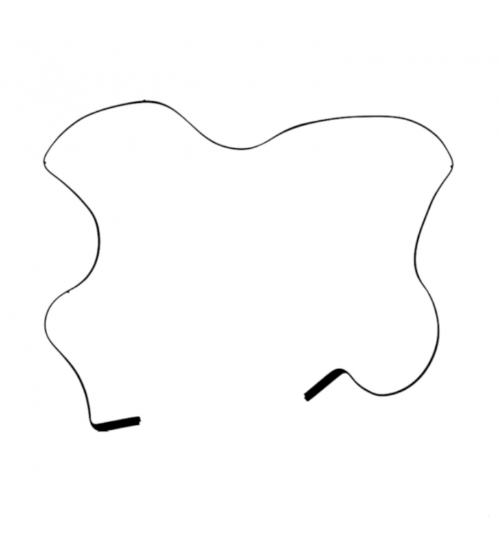 Goma Embellecedor Intermedio Pantalla Lcd para Macbook Pro 15,4 A1707, Macbook Pro Retina 15 A1990 2016 2017 Premium