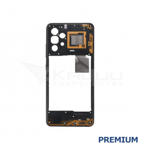 Chasis Marco Intermedio para Samsung Galaxy A32 4G A325F Negro Premium