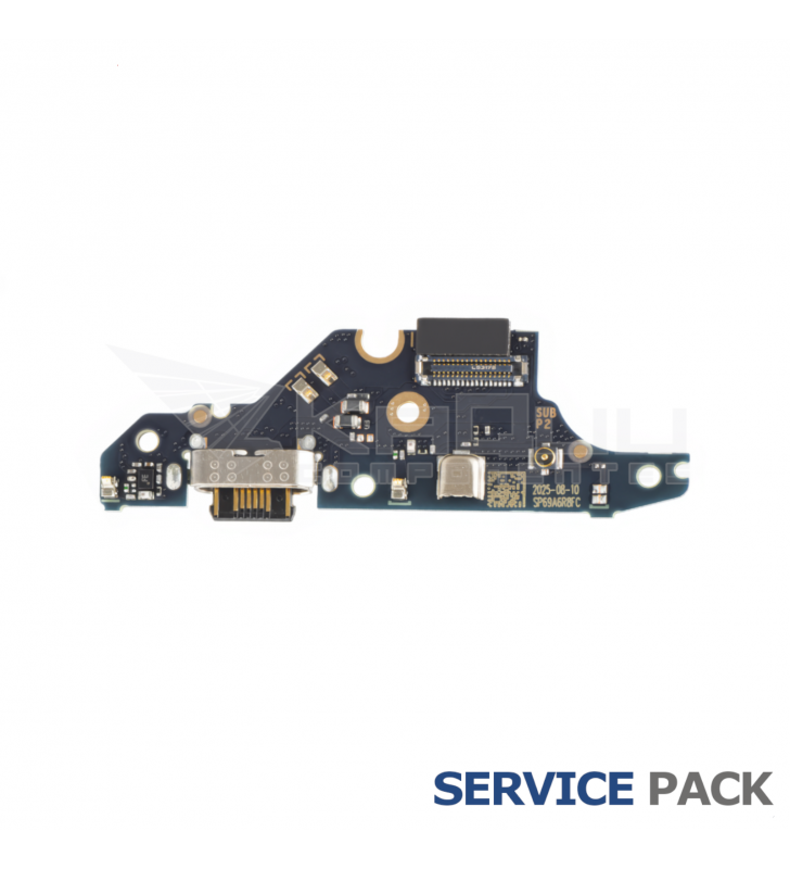 Módulo Conector Carga Motorola Moto G06 XT2535-1, G06 Power XT2535-13 5B28C31260 Service Pack