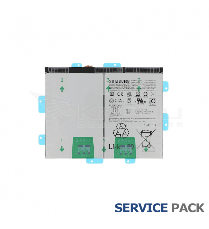 Batería EB-BX736ABE 8400mAh Samsung Galaxy Tab S11 X736B GH82-38270A Service Pack