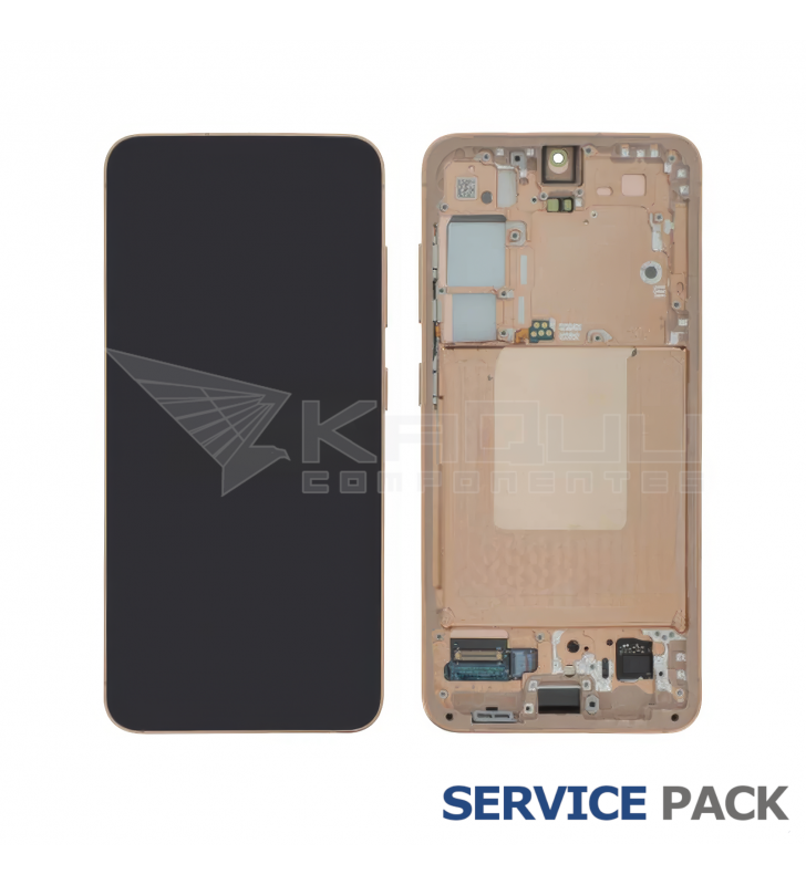 Pantalla Lcd Samsung Galaxy S24 S921B Marco Naranja GH82-33287G Service Pack