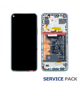 Pantalla Huawei P40 Lite 5G VERDE CON BATERÍA LCD CDY-NX9A 02353SUP SERVICE PACK