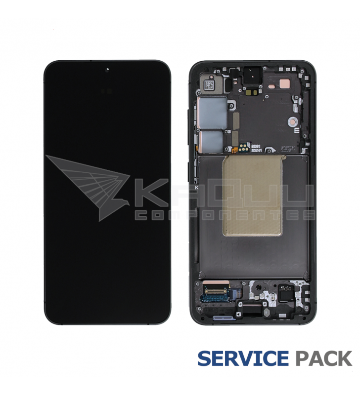 Pantalla Lcd Samsung Galaxy S24 S921B Marco Negro GH82-33287A Service Pack
