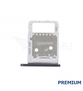 Bandeja Sim Tarjeta MicroSD para Samsung Galaxy Tab S7 FE T736B Negro Versión 5G Premium