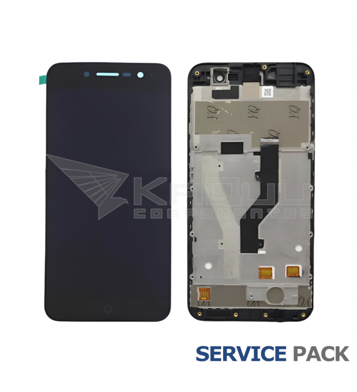 Pantalla para ZTE Blade A520 Marco Negro 126664701020 Service Pack