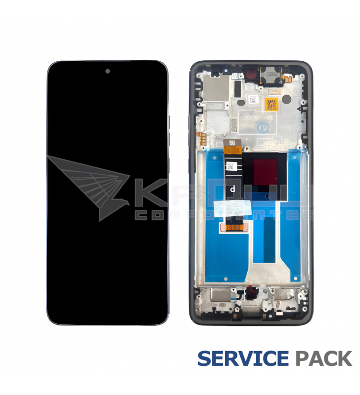 Pantalla Lcd Motorola Moto Edge 60 Neo XT2509-1 Marco Negro 5D68C31438 Service Pack