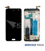 Pantalla Lcd ZTE Blade V8 BV0800 Marco Negro Service Pack