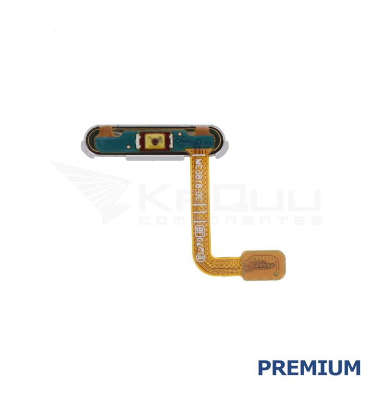 Flex Lector Huella Botón Power Encendido para Samsung Galaxy Tab S9 FE Plus X610 X616B Plata Premium