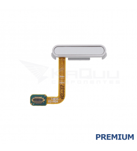 Flex Lector Huella Botón Power Encendido para Samsung Galaxy Tab S9 FE Plus X610 X616B Plata Premium