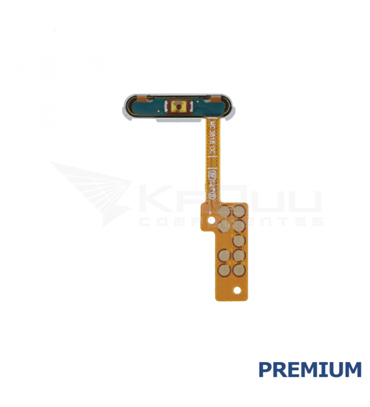 Flex Lector Huella Botón Power Encendido para Samsung Galaxy Tab S9 FE X510 X516B Verde Premium