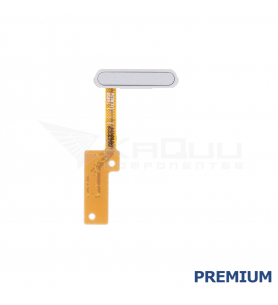 Flex Lector Huella Botón Power Encendido para Samsung Galaxy Tab S9 FE X510 X516B Plata Premium