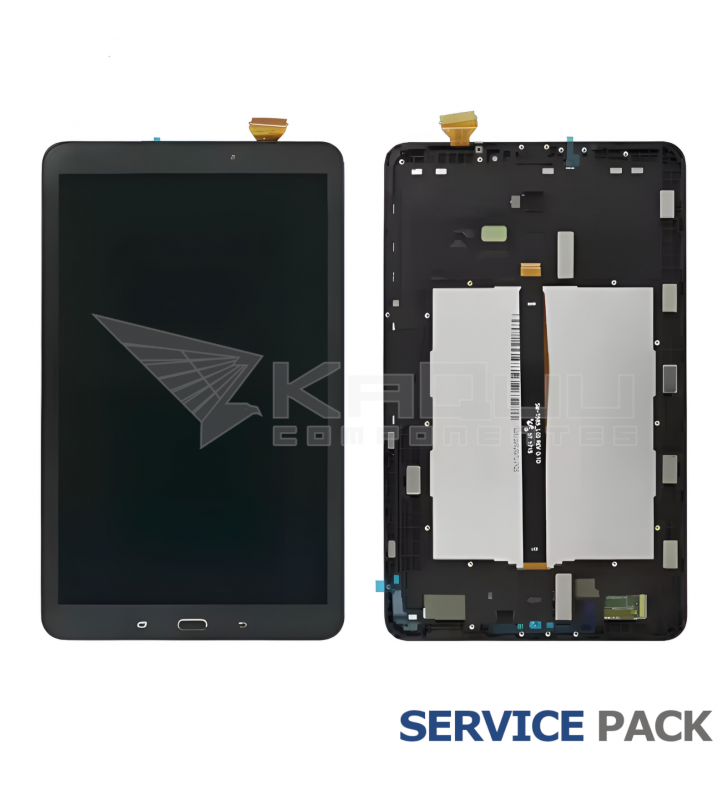 Pantalla Lcd Samsung Galaxy Tab A 10.1 T580 Marco Negro GH97-19634A Service Pack