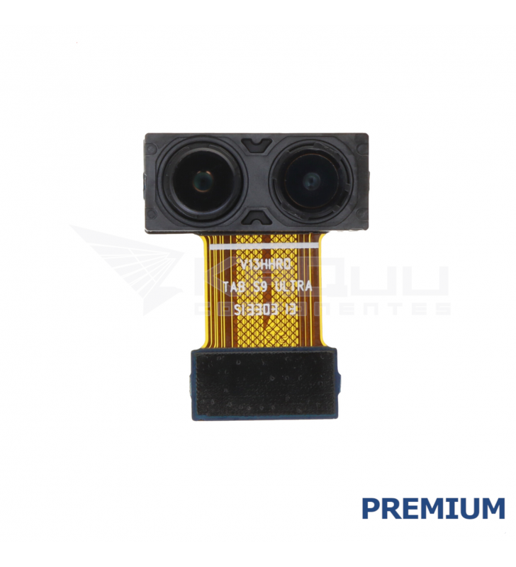 Flex Cámara Trasera para Samsung Galaxy Tab S9 Ultra X910 X916B 12Mpx Wide + 12Mpx Ultrawide