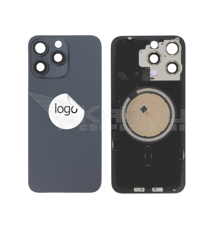 Tapa Trasera iPhone 15 Pro Max A3106 Azul Pulled Grado A