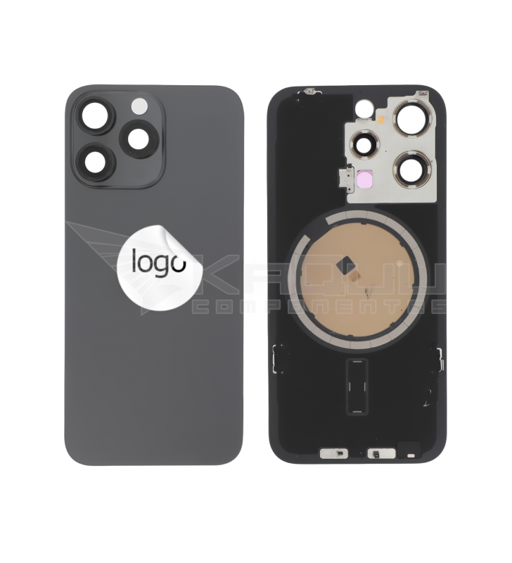 Tapa Trasera iPhone 15 Pro A2848 Negro Pulled Grado A