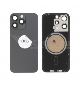 Tapa Trasera iPhone 15 Pro A2848 Negro Pulled Grado A