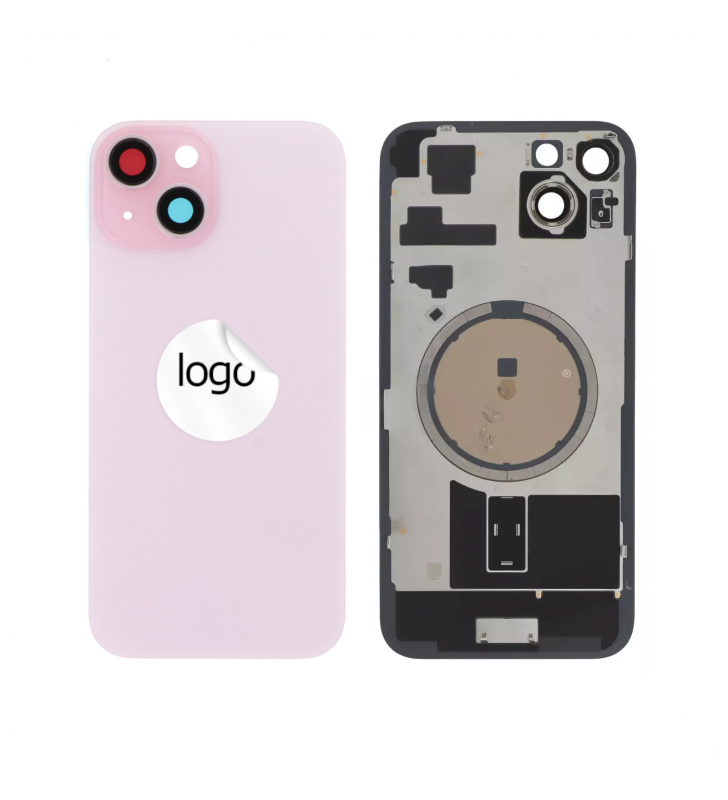 Tapa Trasera iPhone 15 A3090 Rosa Pulled Grado A