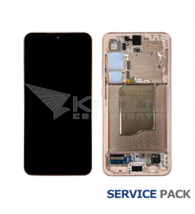 Pantalla Lcd Samsung Galaxy S25 S931B Marco Rosa GH82-36329F Service Pack