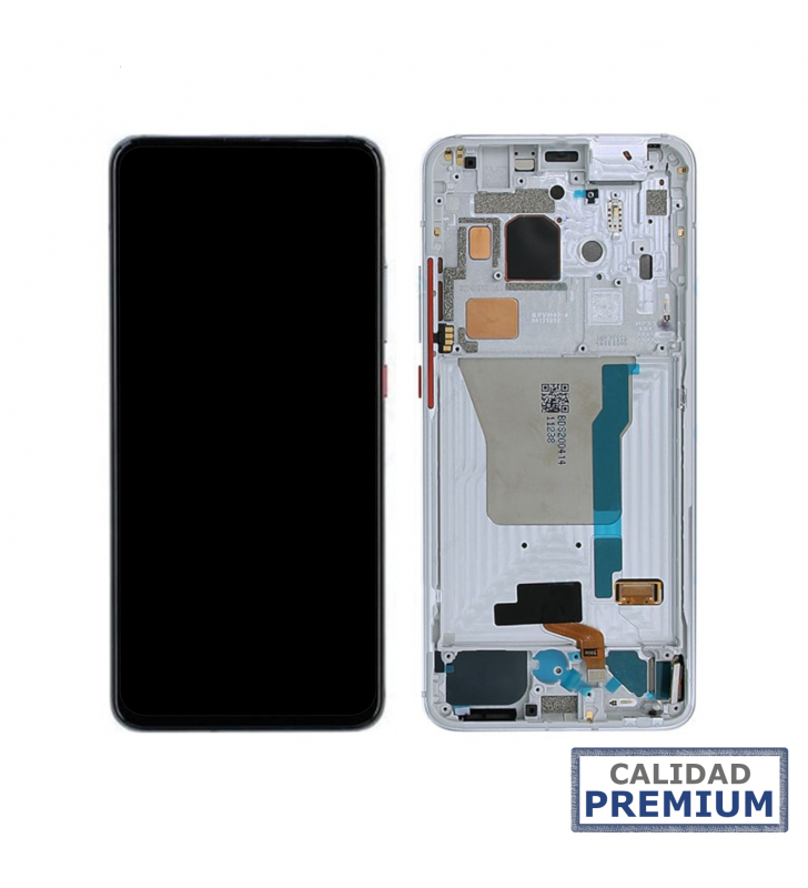 Pantalla Xiaomi Pocophone F2 Pro, Poco F2 Pro BLANCA CON MARCO LCD M2004J11G PREMIUM