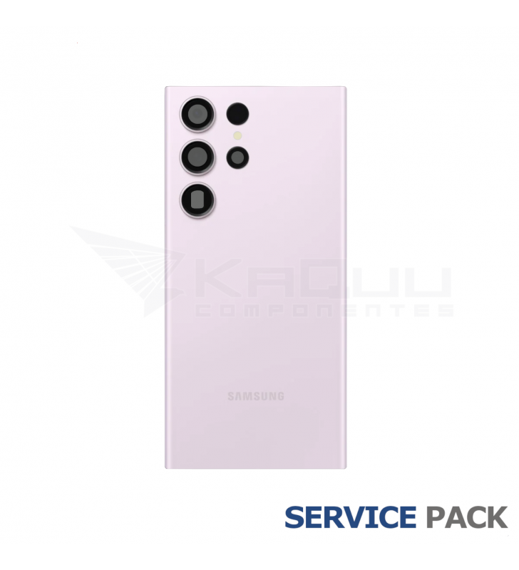 Tapa Trasera Samsung Galaxy S23 Ultra S918B Lavanda GH82-30400D Service Pack Usado