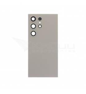 Tapa Trasera con Lente para Samsung Galaxy S24 Ultra S928B Gris