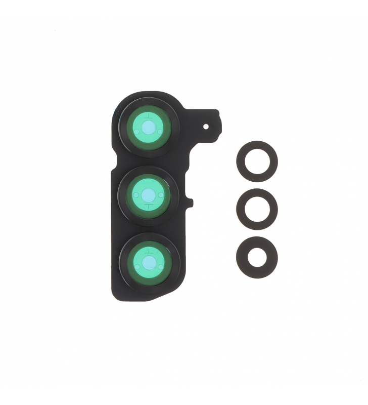 Embellecedor Cristal Cámara Lente para Samsung Galaxy S25 S931B Negro Premium