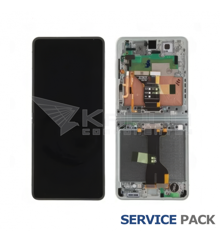 Pantalla Lcd Samsung Galaxy Z Flip7 SM-F766B Verde GH82-37581E Service Pack