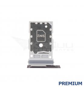 Bandeja Sim Dual para Samsung Galaxy S25 S931B, S25 Plus S936B Negro Premium