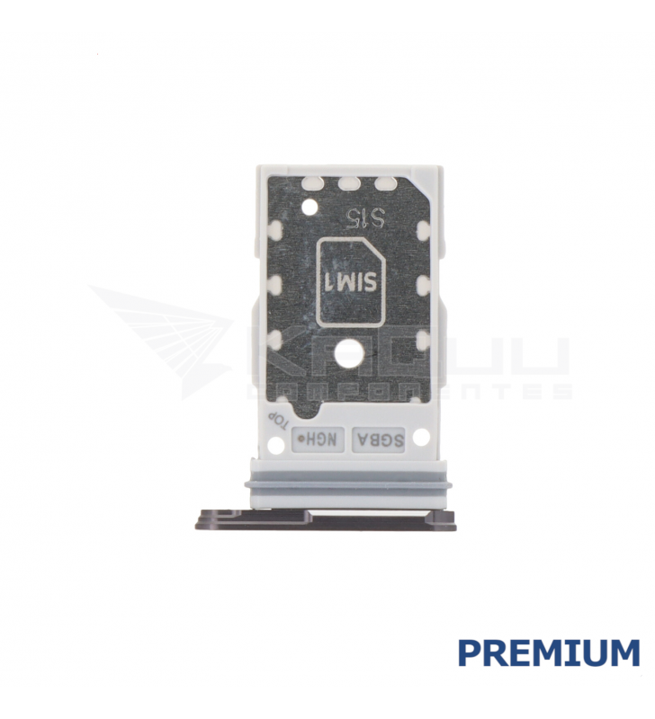 Bandeja Sim Dual para Samsung Galaxy S25 S931B, S25 Plus S936B Negro Premium