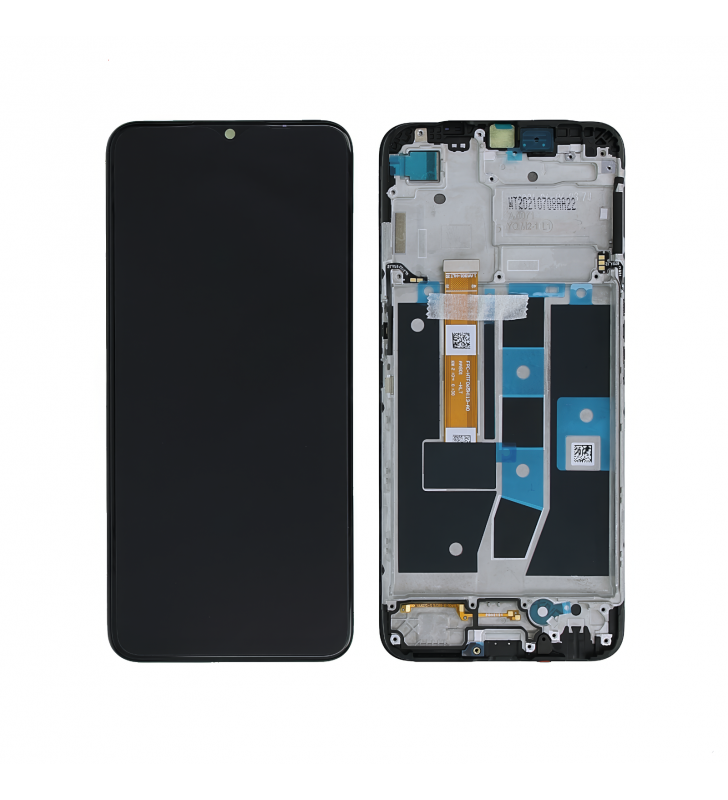 Pantalla Lcd Oppo A16 CPH2269, A16S CPH2271 Marco Negro 4908019 Service Pack