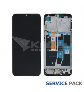 Pantalla Lcd Oppo A16 CPH2269, A16S CPH2271 Marco Negro 4908019 Service Pack