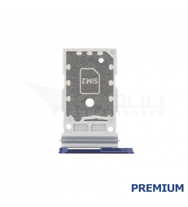 Bandeja Sim Dual para Samsung Galaxy S25 S931B, S25 Plus S936B Azul Premium