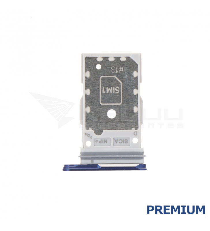 Bandeja Sim Dual para Samsung Galaxy S25 S931B, S25 Plus S936B Azul Premium