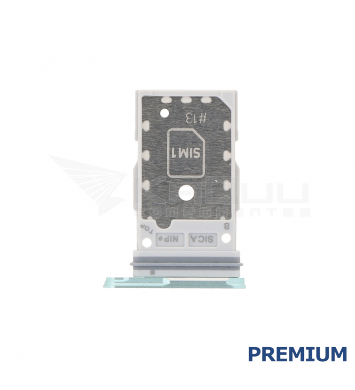 Bandeja Sim Dual para Samsung Galaxy S25 S931B, S25 Plus S936B Menta Premium