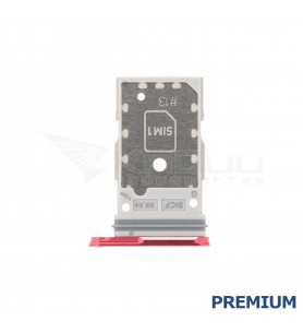 Bandeja Sim Dual para Samsung Galaxy S25 S931B, S25 Plus S936B Coral Premium