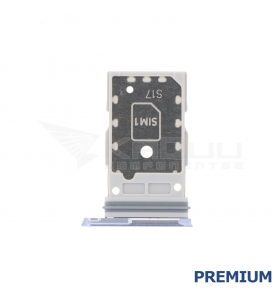 Bandeja Sim Dual para Samsung Galaxy S25 S931B, S25 Plus S936B Azul Claro Premium
