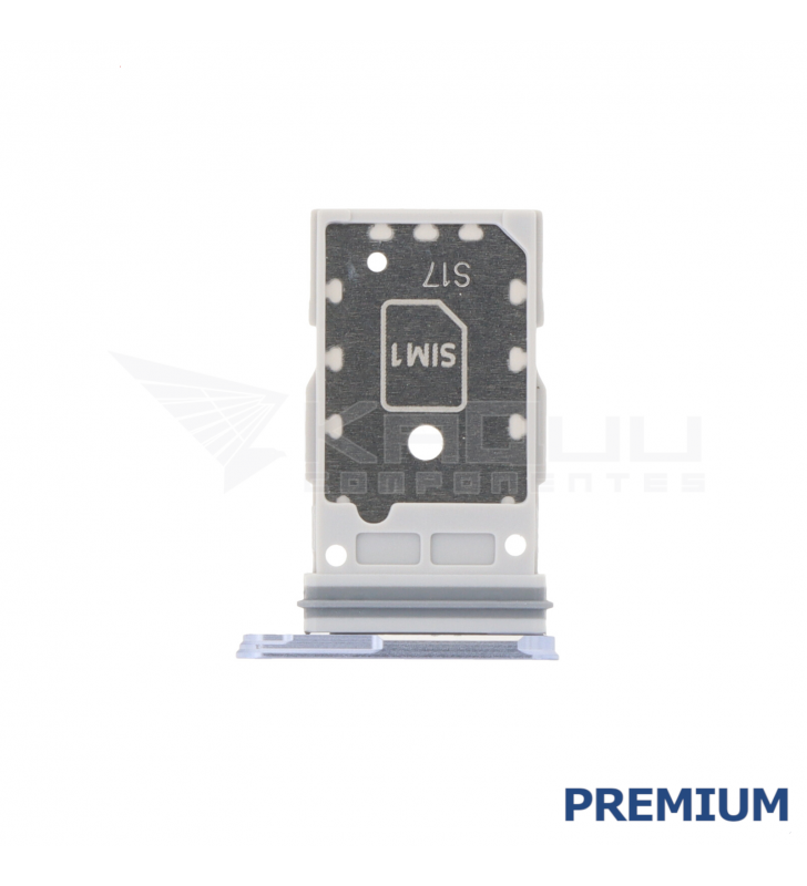 Bandeja Sim Dual para Samsung Galaxy S25 S931B, S25 Plus S936B Azul Claro Premium