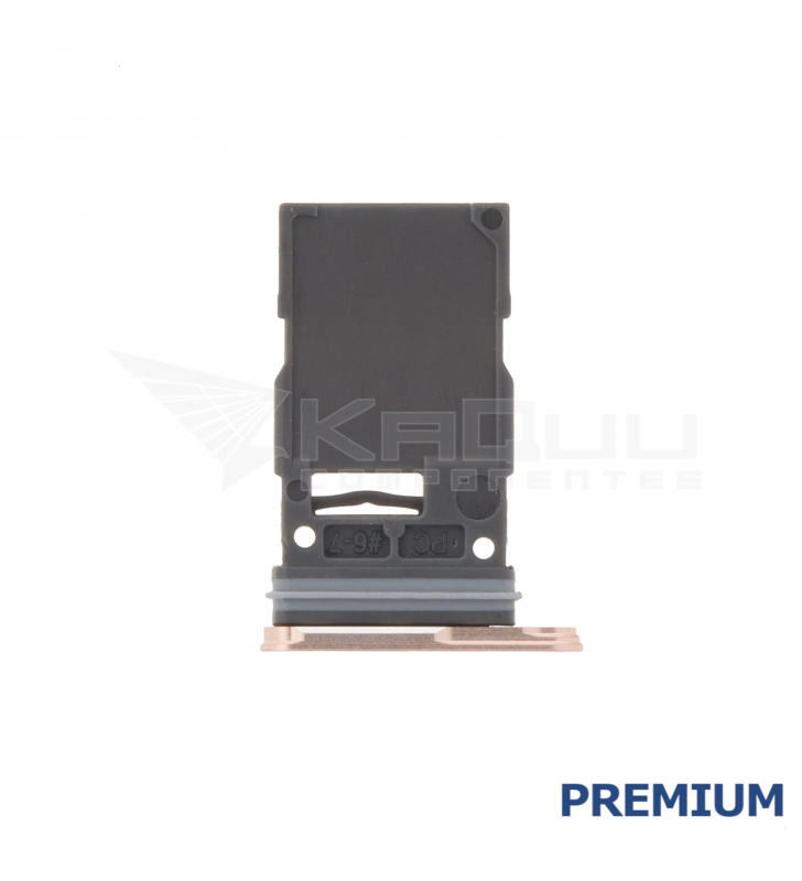 Bandeja Sim Dual para Samsung Galaxy S25 S931B, S25 Plus S936B Rosa Premium