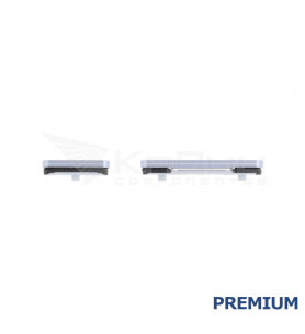 Set Botón Encendido Volumen para Samsung Galaxy S25 S931B, S25 Plus S936B Azul Claro Premium