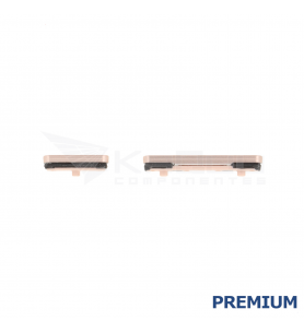 Set Botón Encendido Volumen para Samsung Galaxy S25 S931B, S25 Plus S936B Rosa Premium