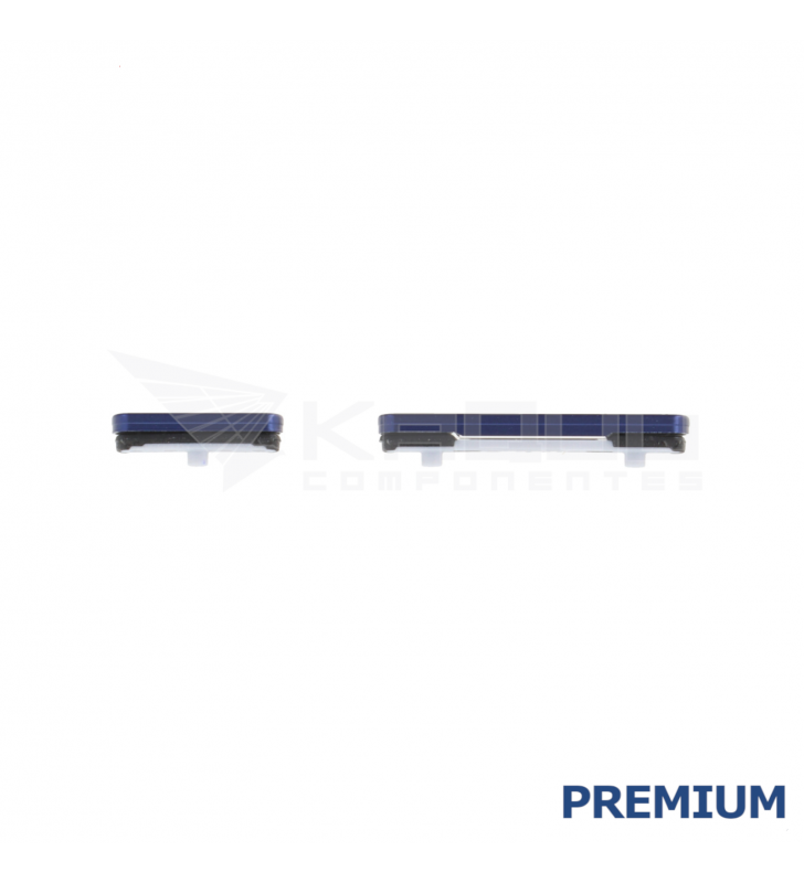 Set Botón Encendido Volumen para Samsung Galaxy S25 S931B, S25 Plus S936B Azul Premium