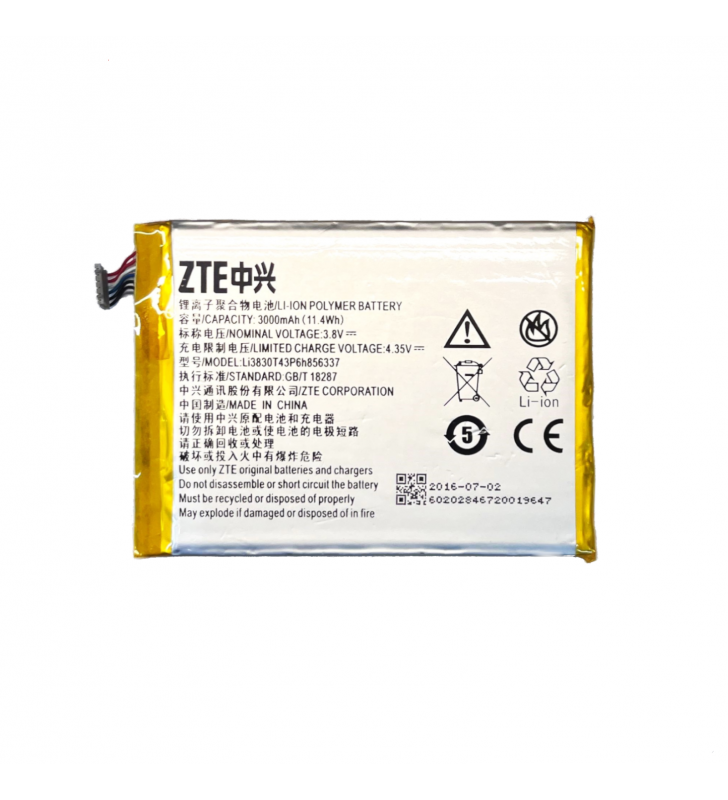 Batería Li3830T43P6h856337 3000 mAh para Vodafone Smart Ultra 6 VF995, ZTE Balde S6 Plus, V580 Premium