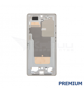 Chasis Marco Intermedio Lcd para Samsung Galaxy S25 Ultra S938U Versión USA Plata Premium