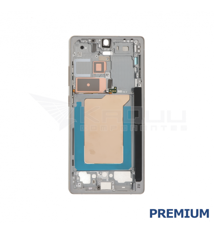 Chasis Marco Intermedio Lcd para Samsung Galaxy S25 Ultra S938U Versión USA Gris Premium