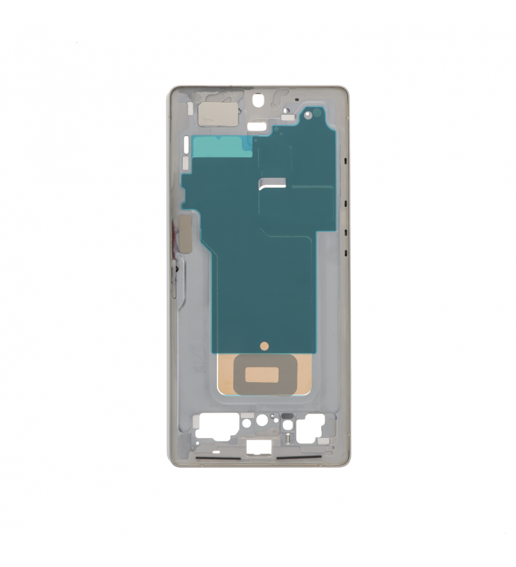 Chasis Marco Intermedio Lcd para Samsung Galaxy S25 Ultra S938B Versión Europea Plata Premium