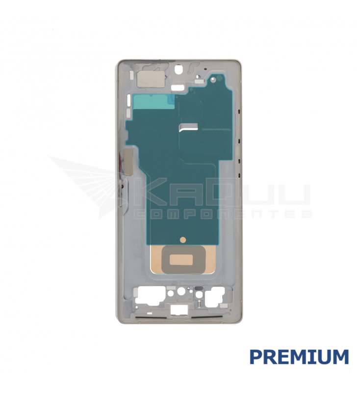 Chasis Marco Intermedio Lcd para Samsung Galaxy S25 Ultra S938B Versión Europea Plata Premium